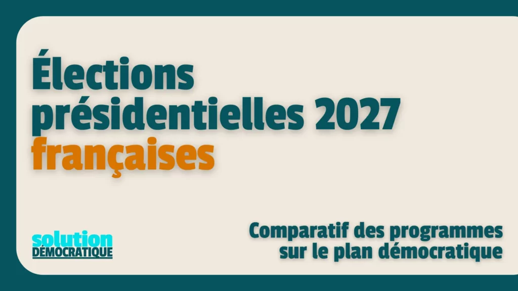 comparatif des candidats et programmes pour les élections présidentielles francaises de 2027