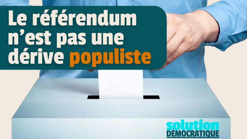 référendum dérive populiste