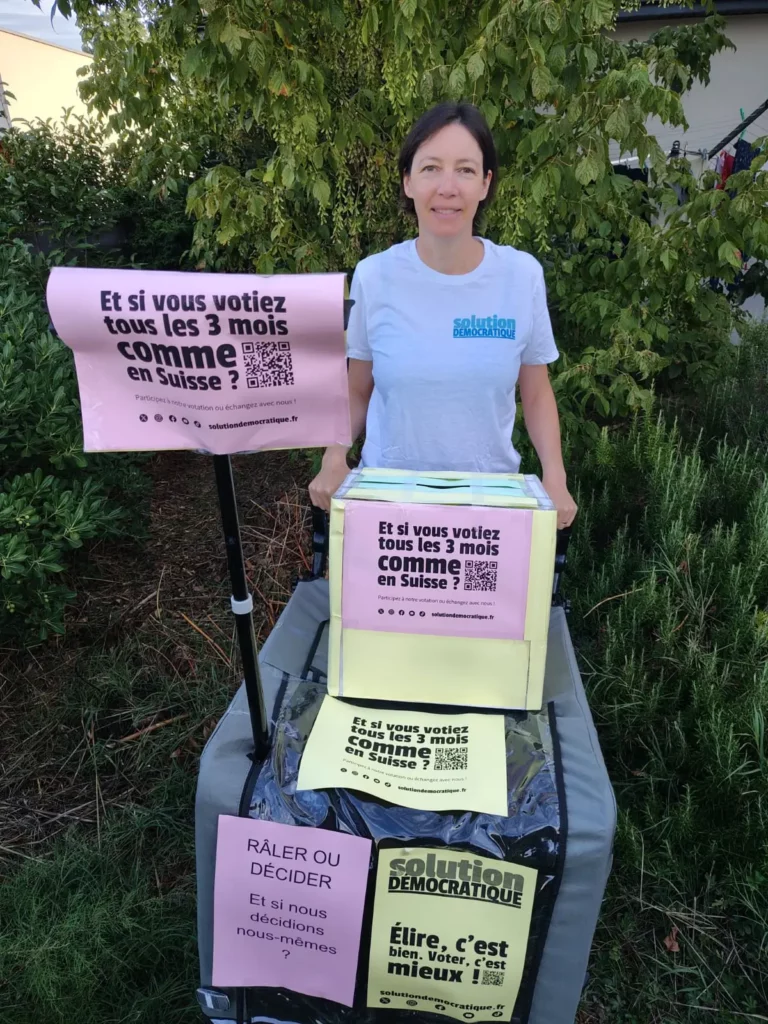 manifestation du 10 septembre à montélimar, le mouvement citoyen Solution Démocratique sera présent