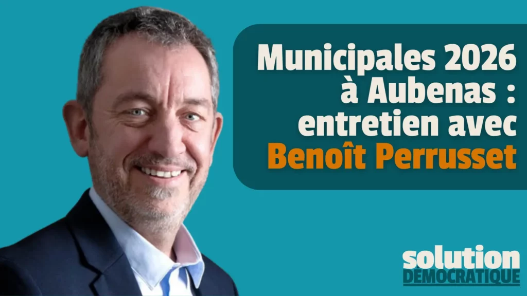 benoit perrusset aubenas municipales 2026