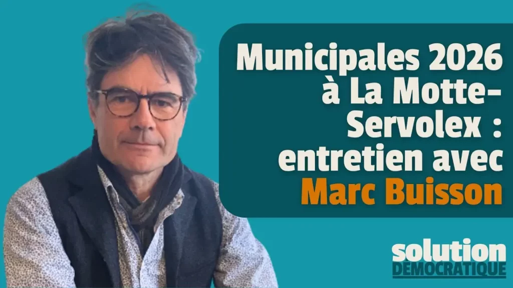 marc buisson candidat la motte servolex municipales 2026