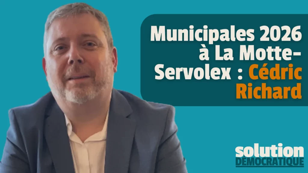 cédric richard la motte servolex municipales 2026