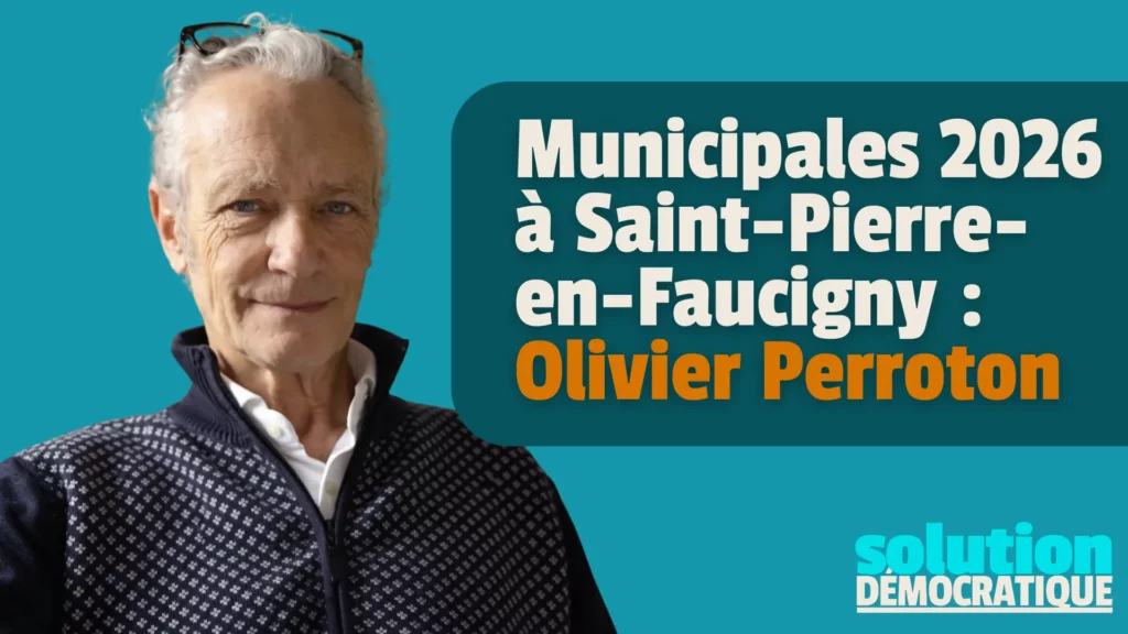 olivier perroton saint pierre en faucigny municipales 2026