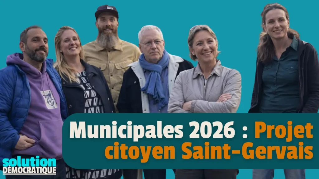 Claire Applagnat-Tartet et la liste projet citoyen saint-gervais pour les élections municipales 2026 à saint gervais les bains