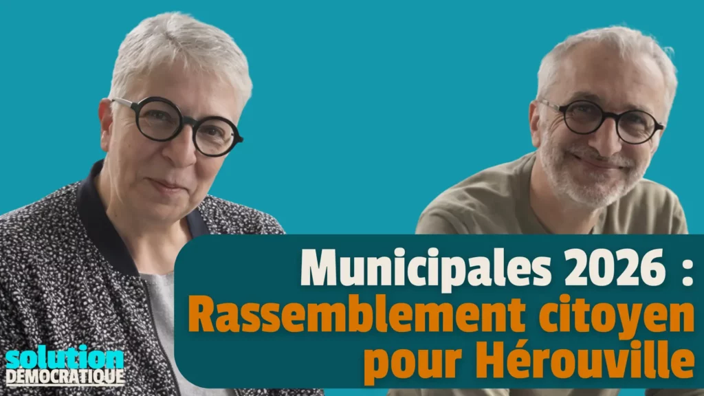 'Hélène Fréreux Chatellier et Jean-Christophe Gauchard de la liste Rassemblement citoyen pour Hérouville