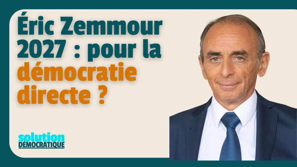éric zemmour programme présidentielle 2027